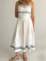 Florencia Dress White
