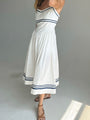 Florencia Dress White