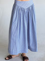 Zoe Stripe Cotton Skirt
