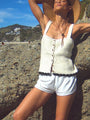 Iren Ivory Knit Top