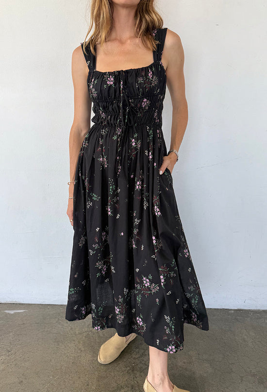 Liv Dress Wildflower Print Cotton Voile