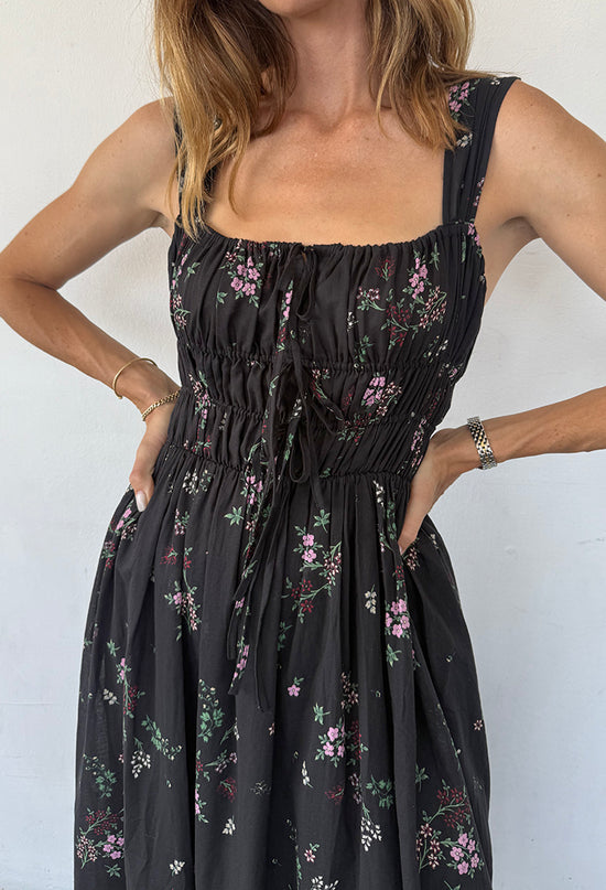 Liv Dress Wildflower Print Cotton Voile