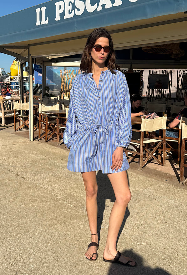 Felina Stripe Shirting Dress