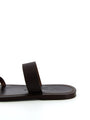 K. Jacques x Ciao Lucia Dextra Brown Toe Ring Sandal
