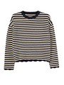Febo Navy Stripe Pullover