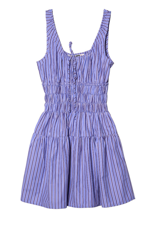 Gianluca Stripe Shirting Dress