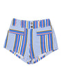 Paolo Stripe Twill Short