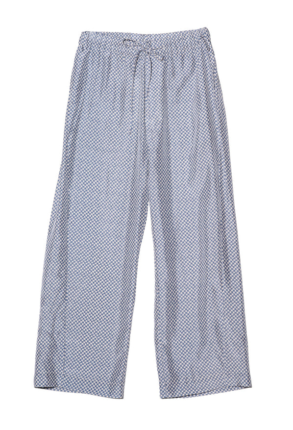 Dania Silk Gingham Pant