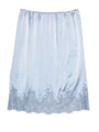 Petrea Bleu Silk Skirt