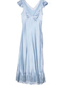 Isol Bleu Silk Dress
