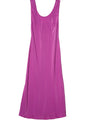 Leticia Orchid Satin Dress