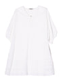 Isobel White Cotton Voile Dress