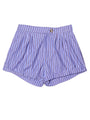 Mariko Stripe Shirting Short