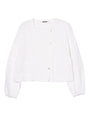 Aldina White Cotton Voile Top