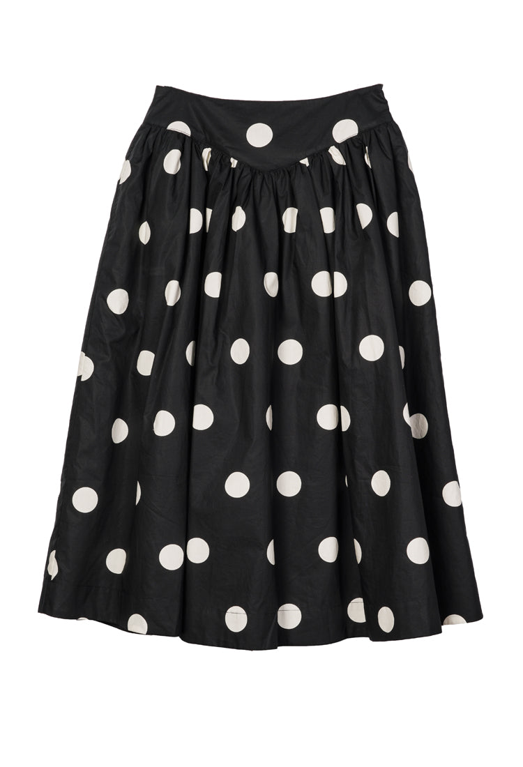 Zoe Polka Dot Full Skirt