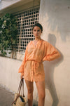 Isabella Dress Tangerine