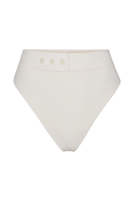 Belted Mid-Rise Bottom Ivory