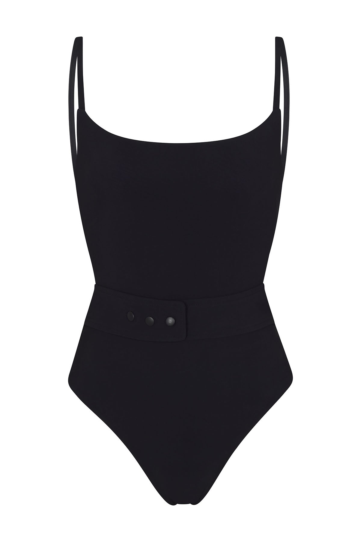 Belted One Piece Black – Ciao Lucia