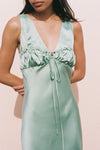 Carolinne Dress Mint Sustainable