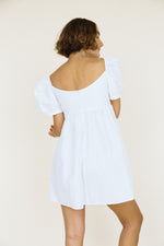 Ischia Dress White Washed Cotton