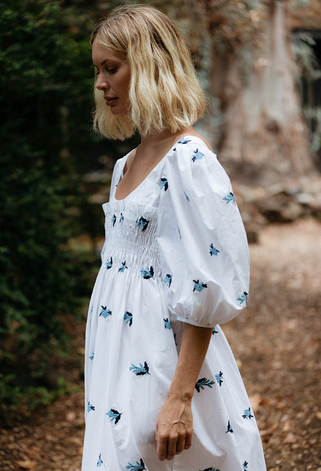 Ciao Lucia | Veneto Dress Cornflower Multi