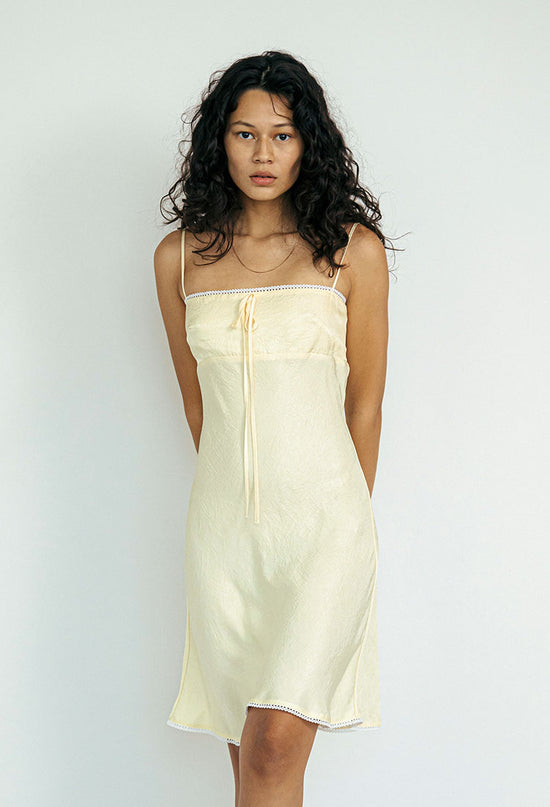 Carina Dress Lemon Sustainable