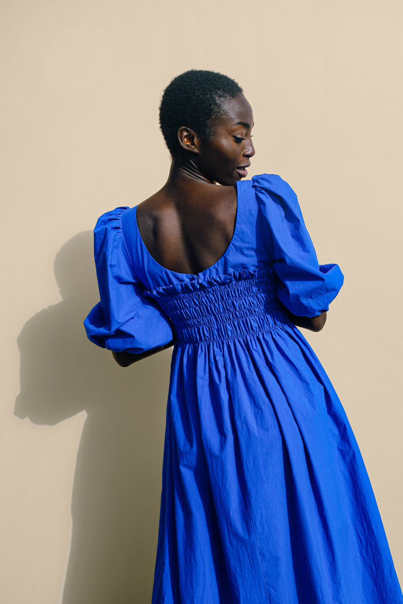 Veneto Dress Klein Blue