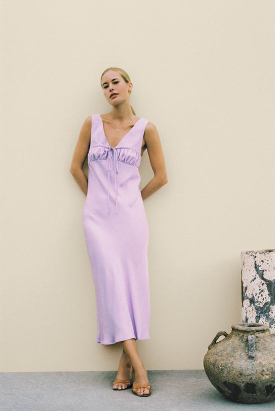 Carolinne Dress Lilac