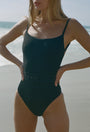 Belted One Piece Black