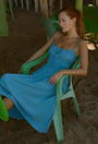 Gabriela Dress Amalfi Blue