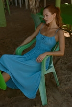 Gabriela Dress Amalfi Blue