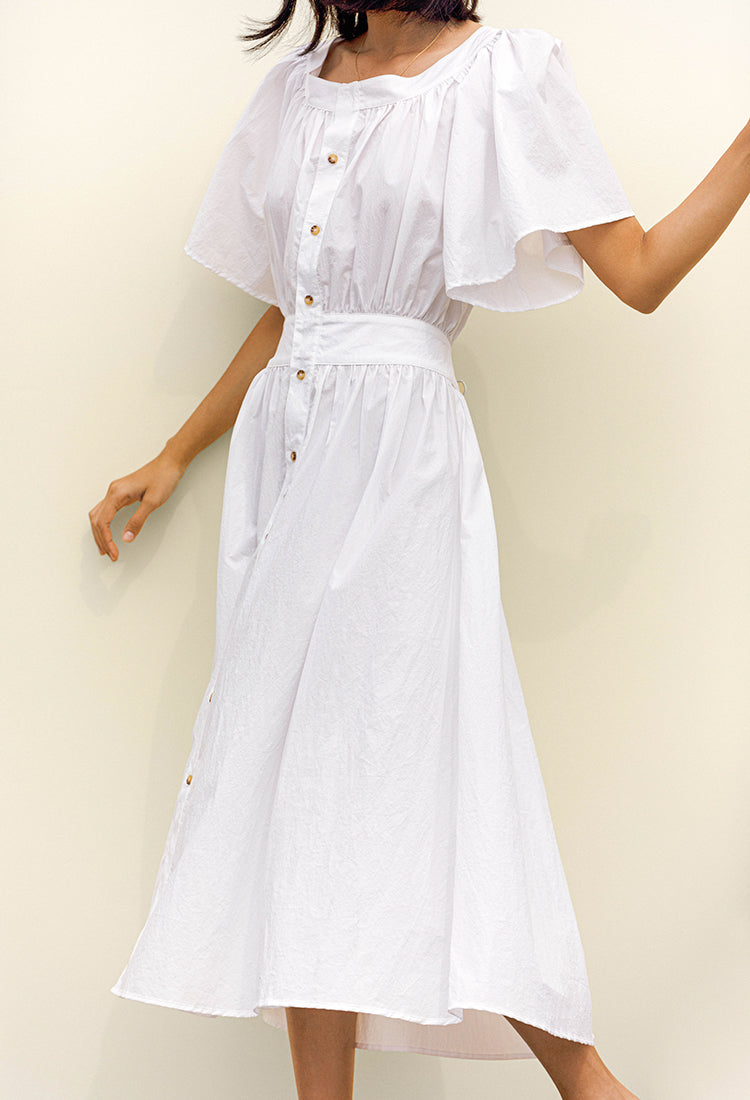 Anna Dress White