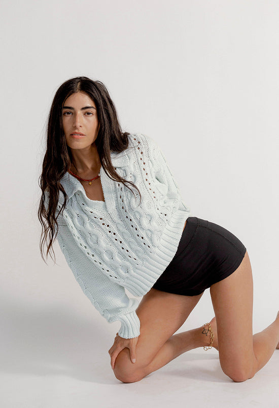 Torino Sweater Seafoam