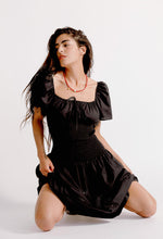 Chiara Dress Black Cotton