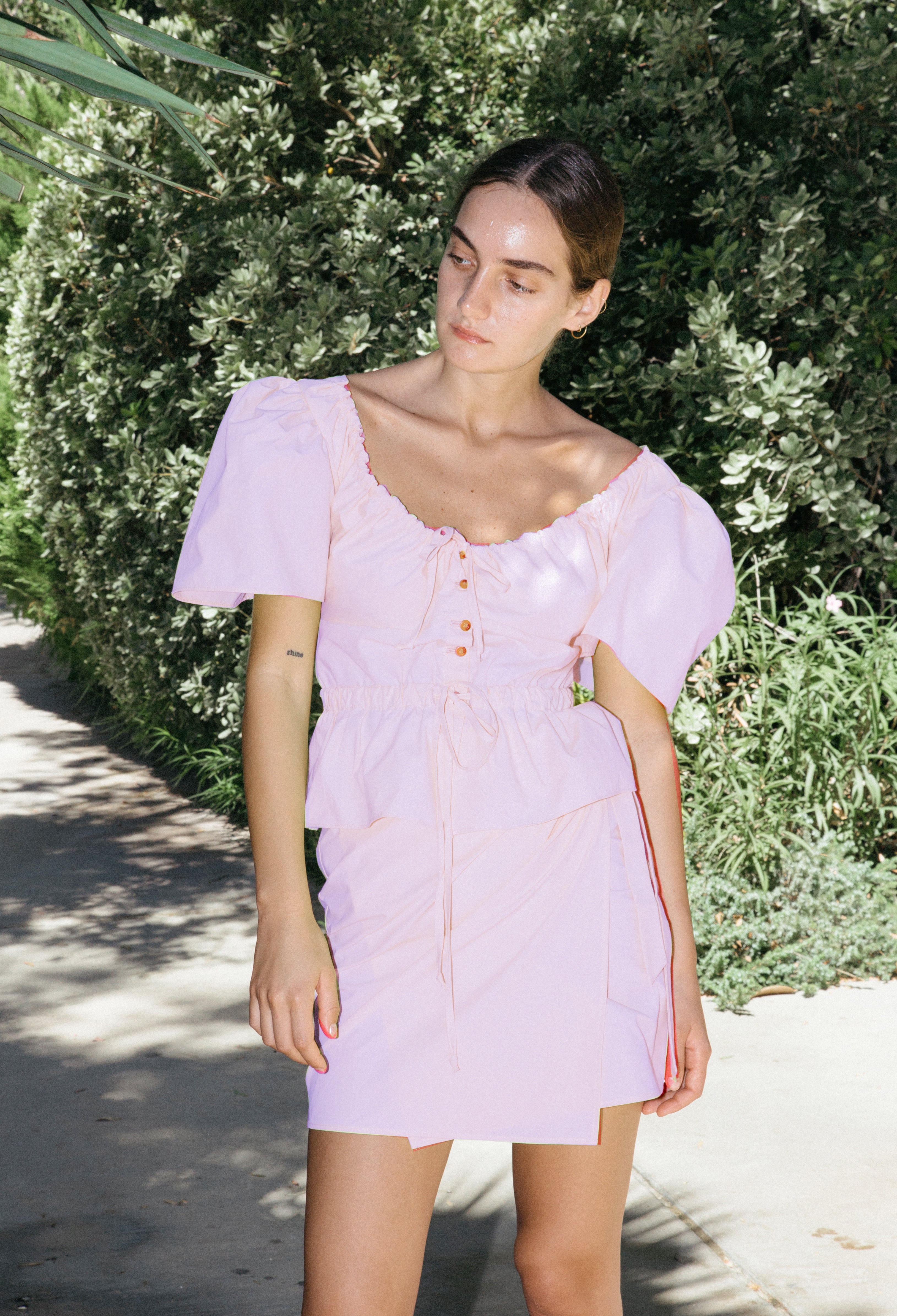 Ciao Lucia Talita retailer Top in Baby Pink