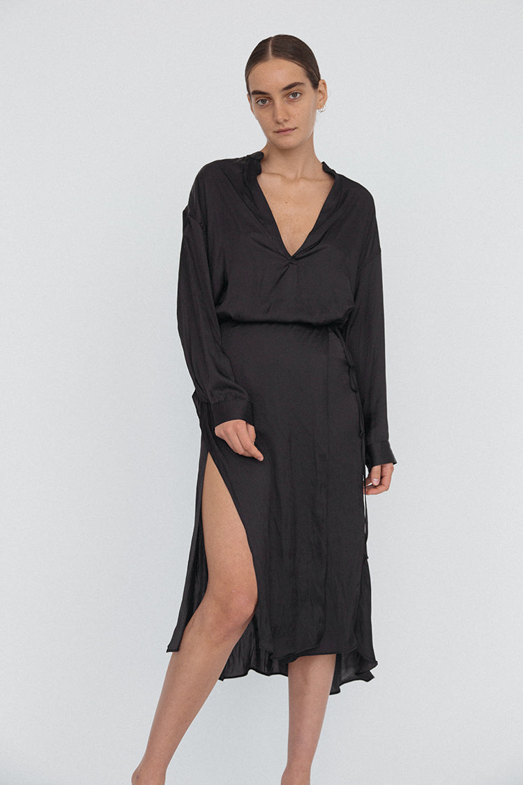 Gemma Top Matte Black
