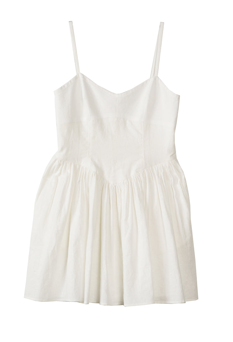 Nadja Dress White