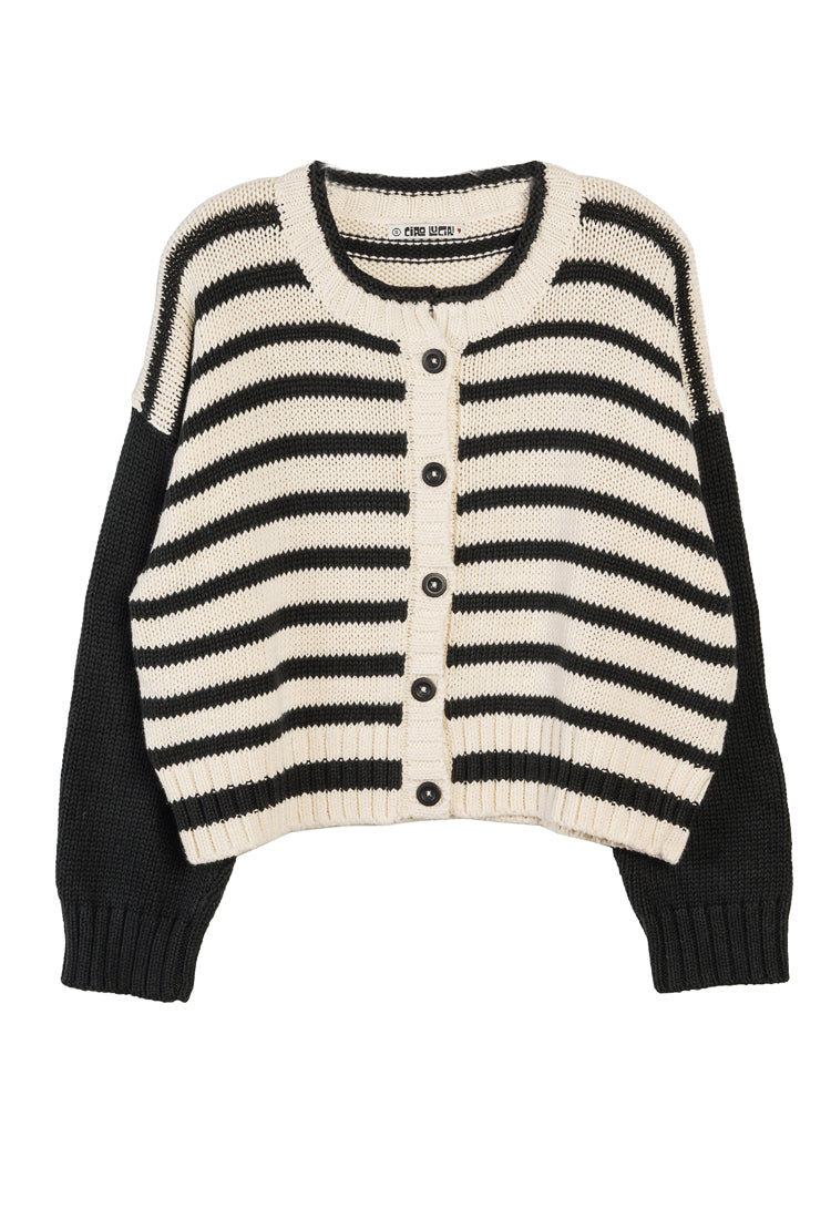 Ciao Lucia Tasche Sweater Block Stripe