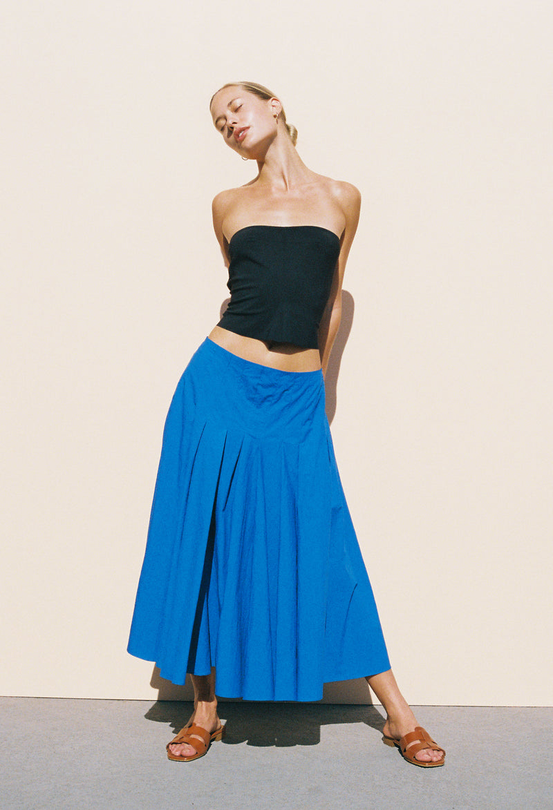 Greco Skirt Klein Blue