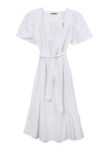 Sardinia Dress White Cotton