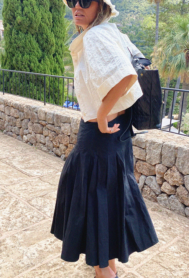 Greco Skirt Black