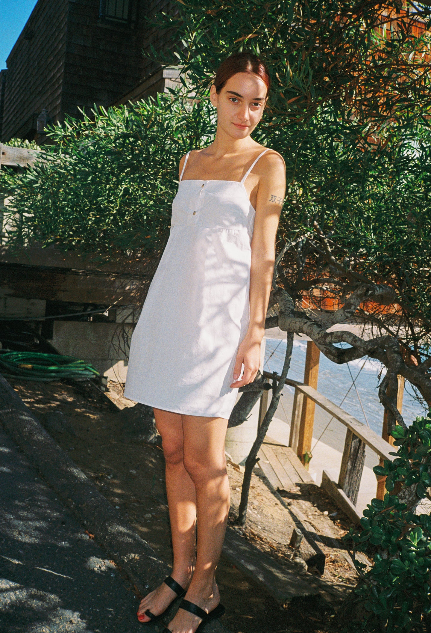 Ciao Lucia | Garda Dress White Cotton